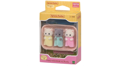 Sylvanian Families Trillizos Gato Seda