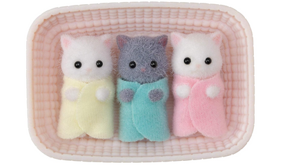 Sylvanian Families Trillizos Gato Seda